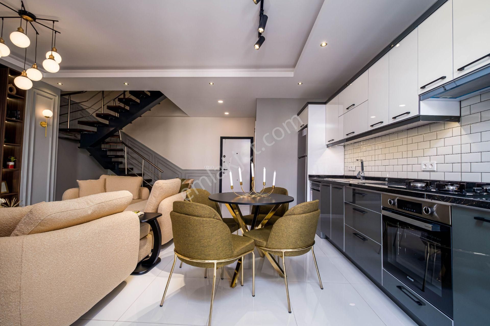 Alanya Oba Mah.aktiviteli Full Eşyalı Satılık 3+1 Dubleks Daire - Görsel 6