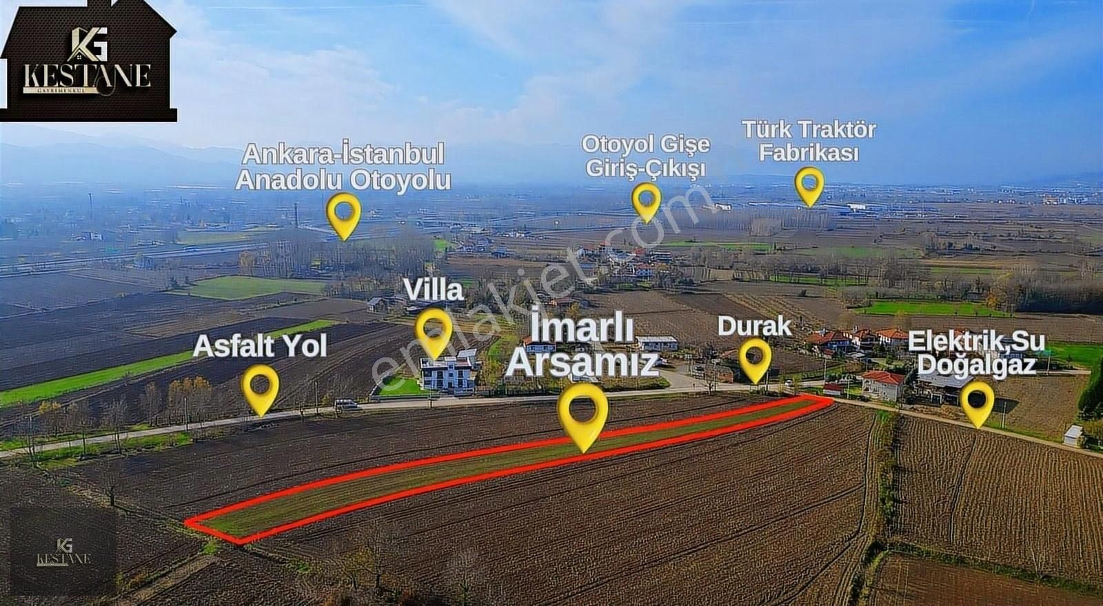 Erenler Epçeller Satılık Konut İmarlı Konut İmarlı| Elektrik, Su Ve Doğalgazı Var