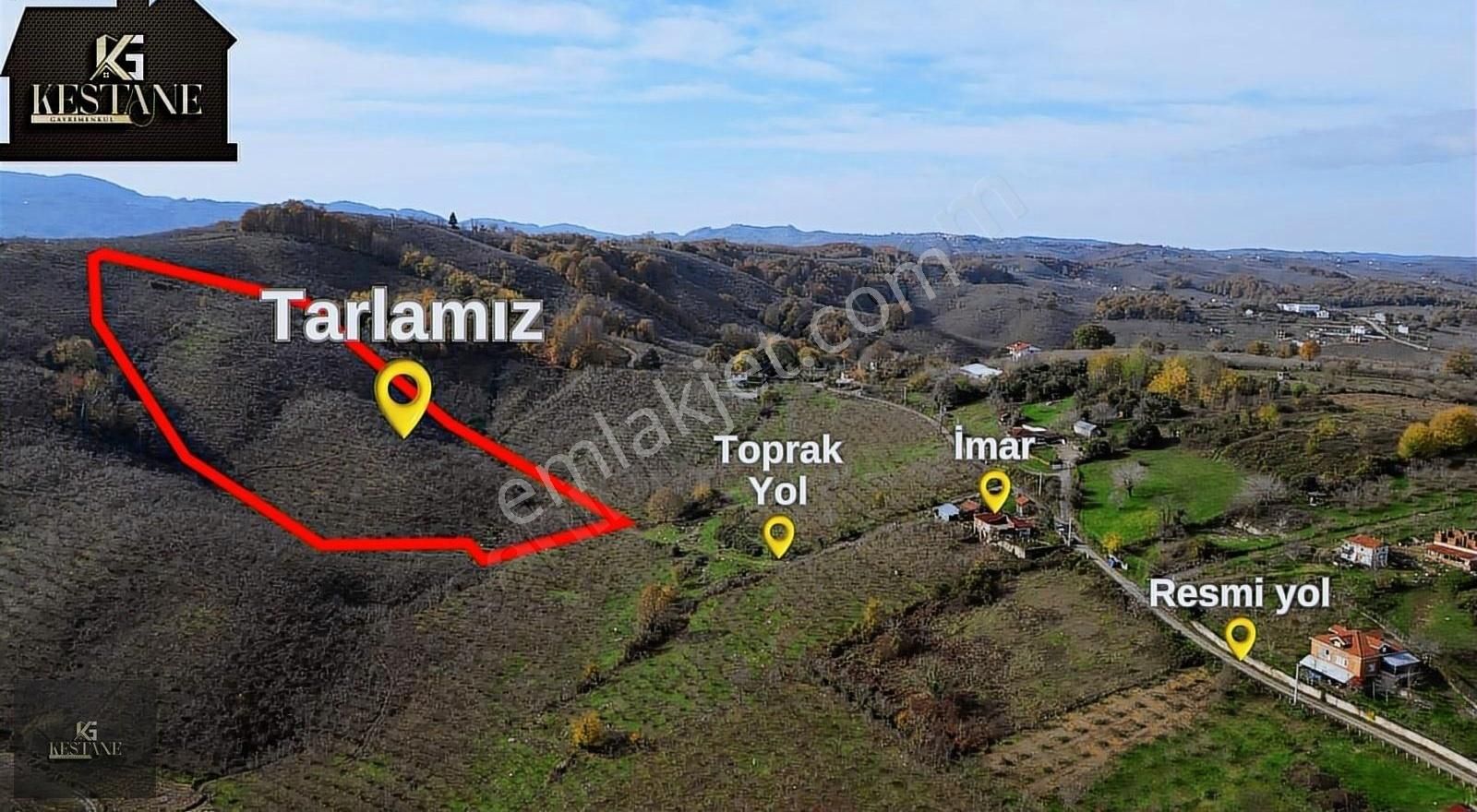 Kocaali Karalar Satılık Tarla Acil Satılık / İmara Sınırına 120 Metre Uzaklıkta Tarla