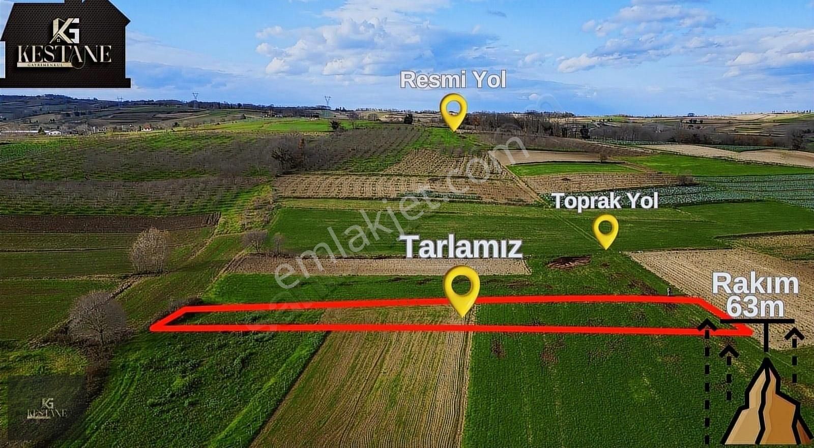 Kaynarca Şeyhtımarı Satılık Tarla İmara Sınırına 270m Uzakta Satılık Tarla