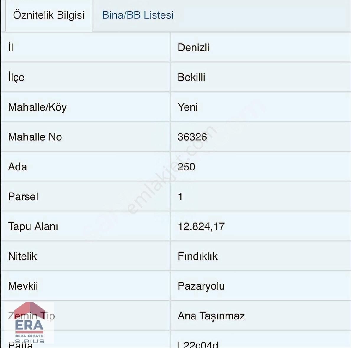 Bekilli Yeni Satılık Tarla Bekilli Yeni Mahalle 12.825 M2 Satılık Tarla