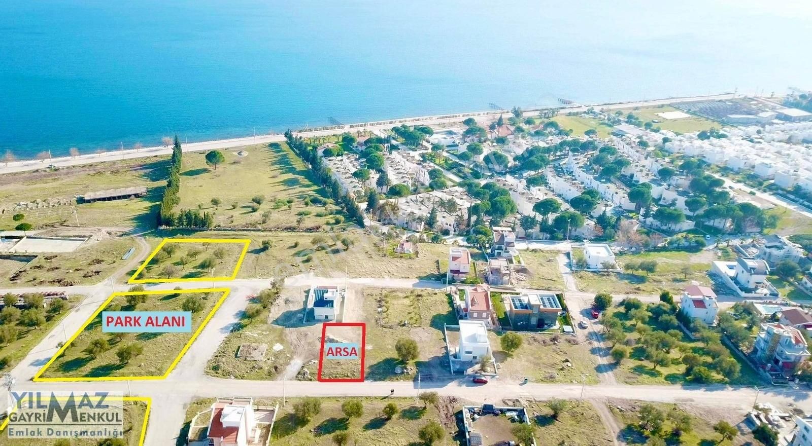 Dikili Çandarlı'da Emsalsiz Deniz Manzaralı Satılık Arsa - Görsel 5