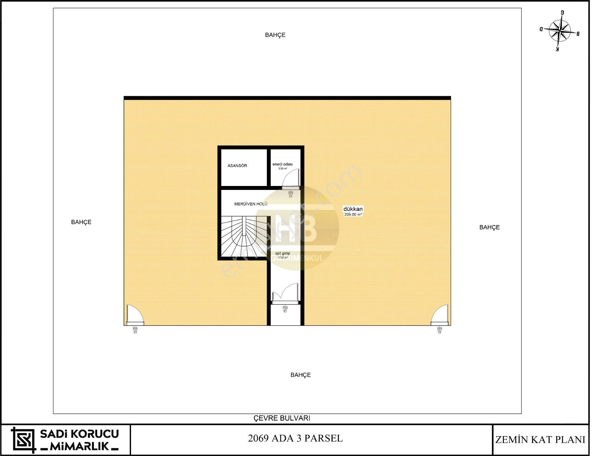 Hb'den Satılık Arsa, Doğu Çevre Bulvarı Üzeri 240 M² Temel Alanı - Görsel 6
