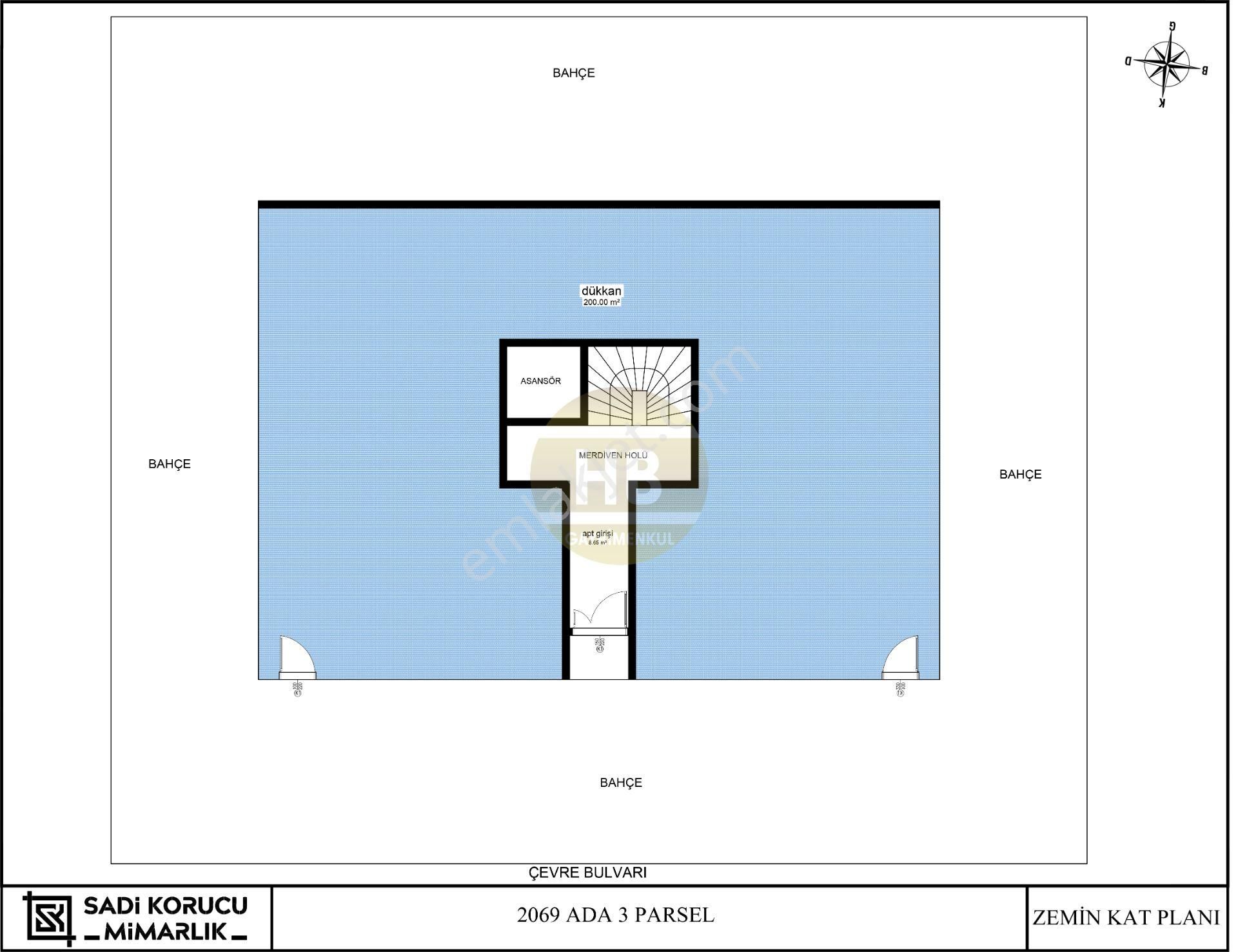 Hb'den Satılık Arsa, Doğu Çevre Bulvarı Üzeri 240 M² Temel Alanı - Görsel 4