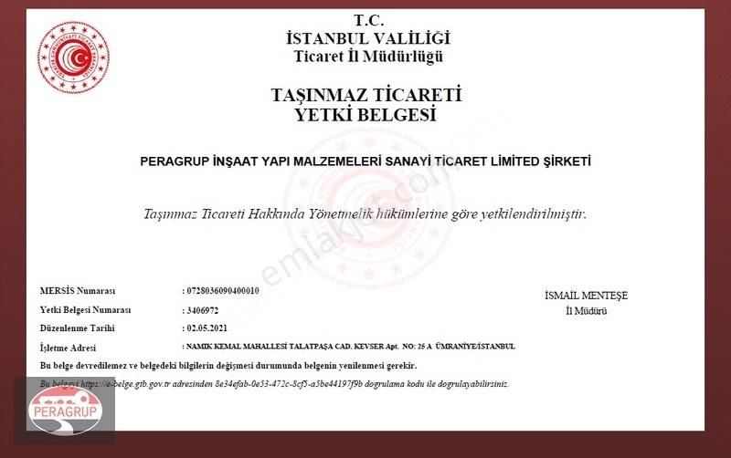 Ümraniye Namık Kemal Satılık Daire {peradan} Namık Kemal Mh Site Özellikli 4+2 Satılık Dublex Daire