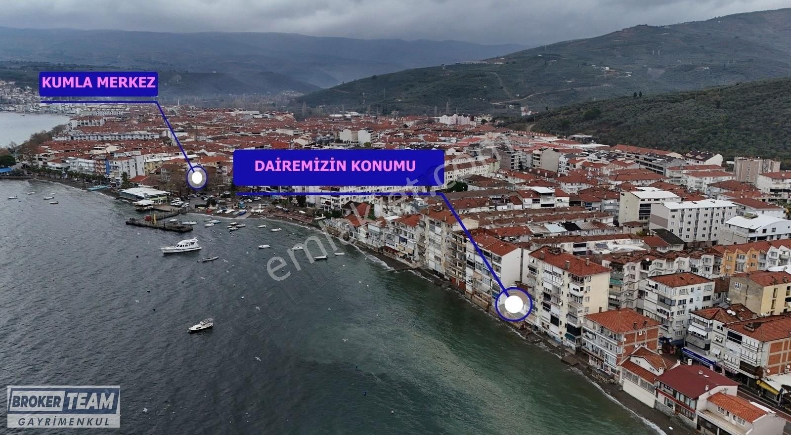 Gemlik Kumla Satılık Daire Kumla'da Satılık Denize Sıfır 2 Daireden Oluşan Eşyalı Daire