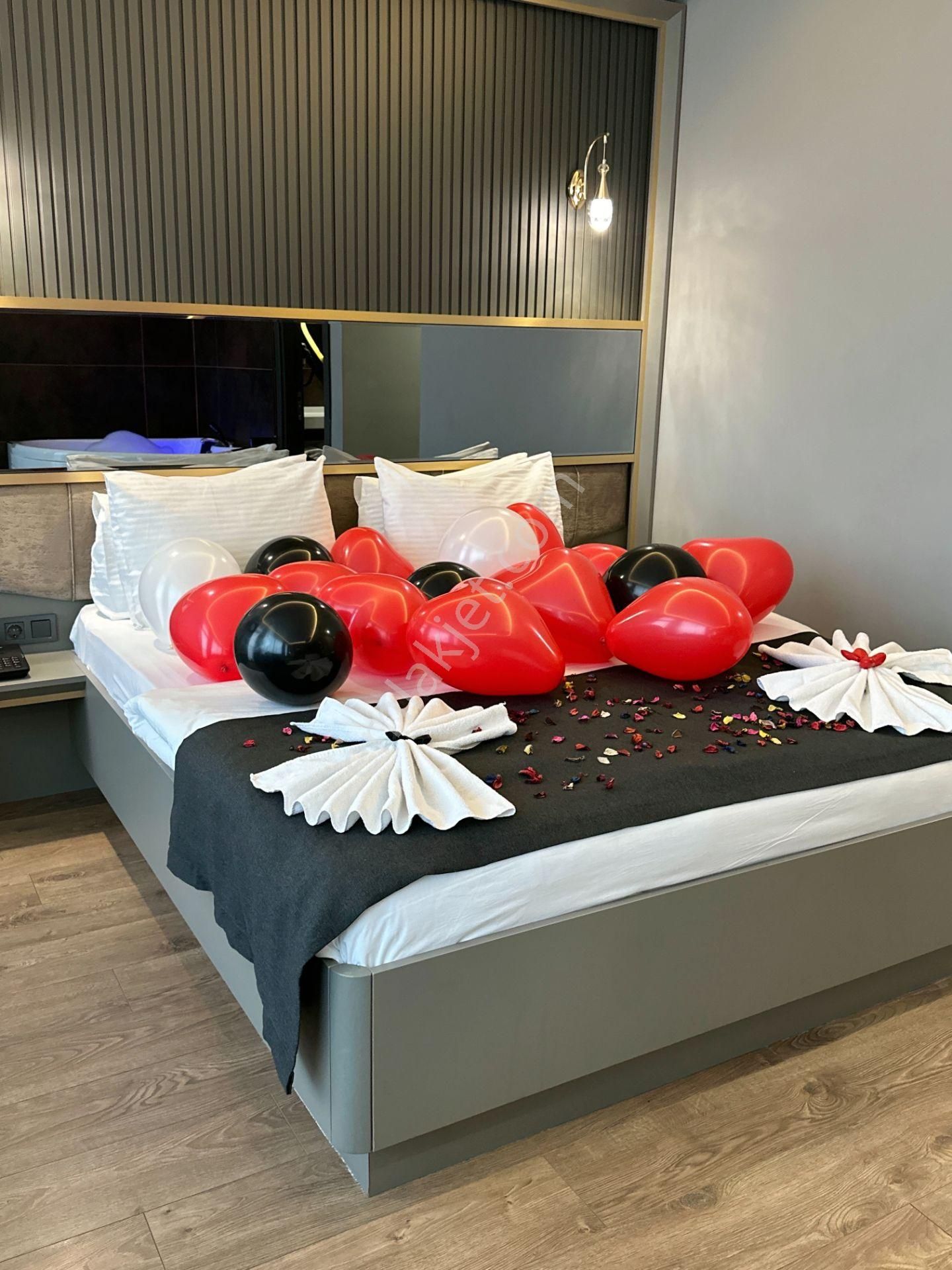 Maltepe'de Klimalı Jakuzili Lüks Günlük Kiralık Daireler