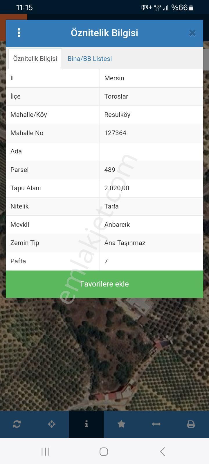 Toroslar Resul Mahalesınde Satlık Arsa - Görsel 2