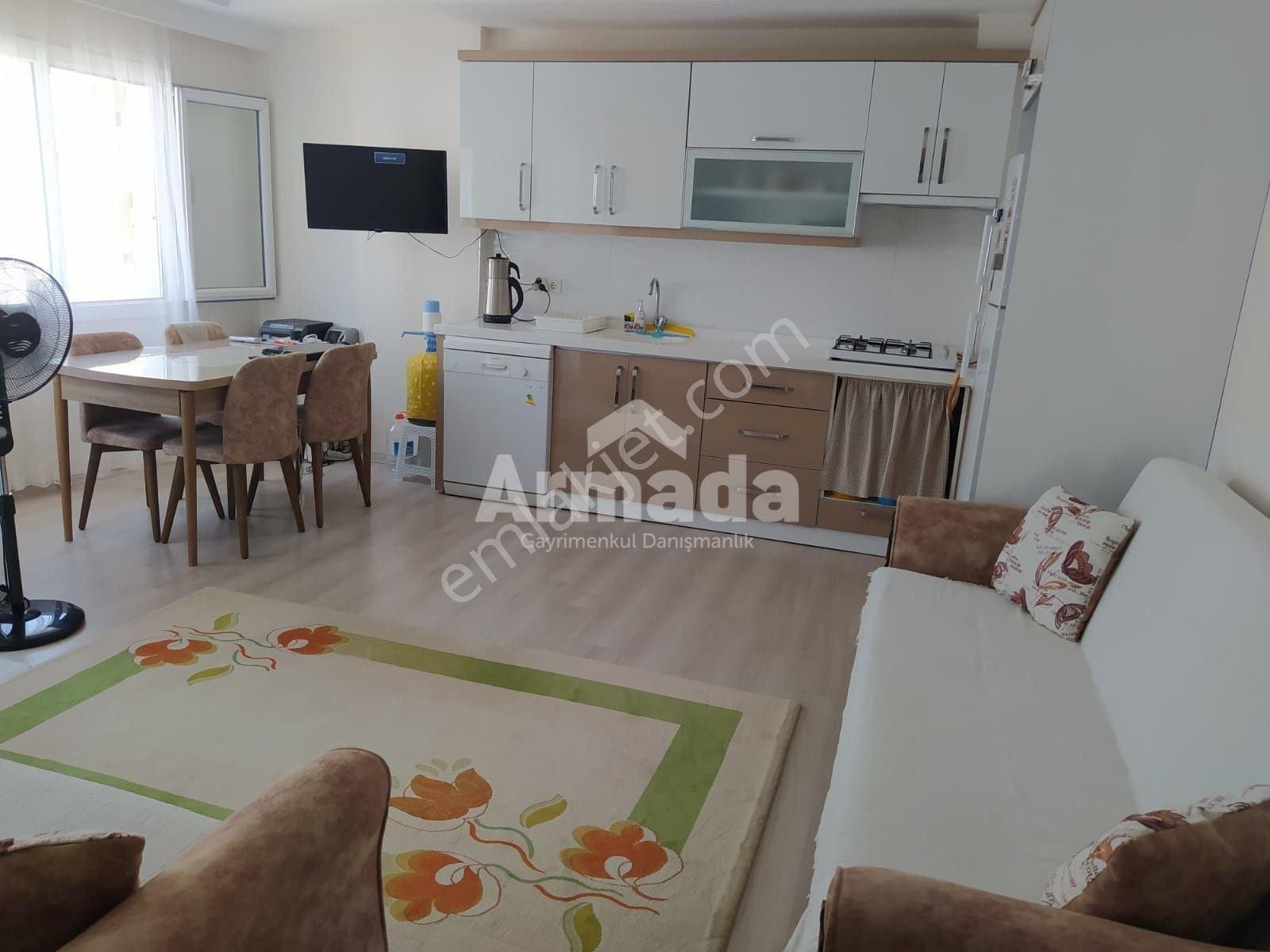 Kuşadası Davutlar Kiralık Daire Davutlar Merkezde Eşyalı 1+1 Kiralık Daire