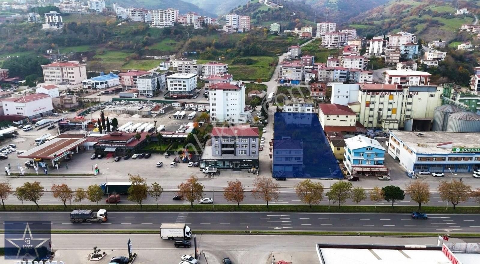 Tekkeköy İstiklal Satılık Ticari İmarlı Samsun Ordu Kara Yoluna Cephe Satılık Ticari Arsa