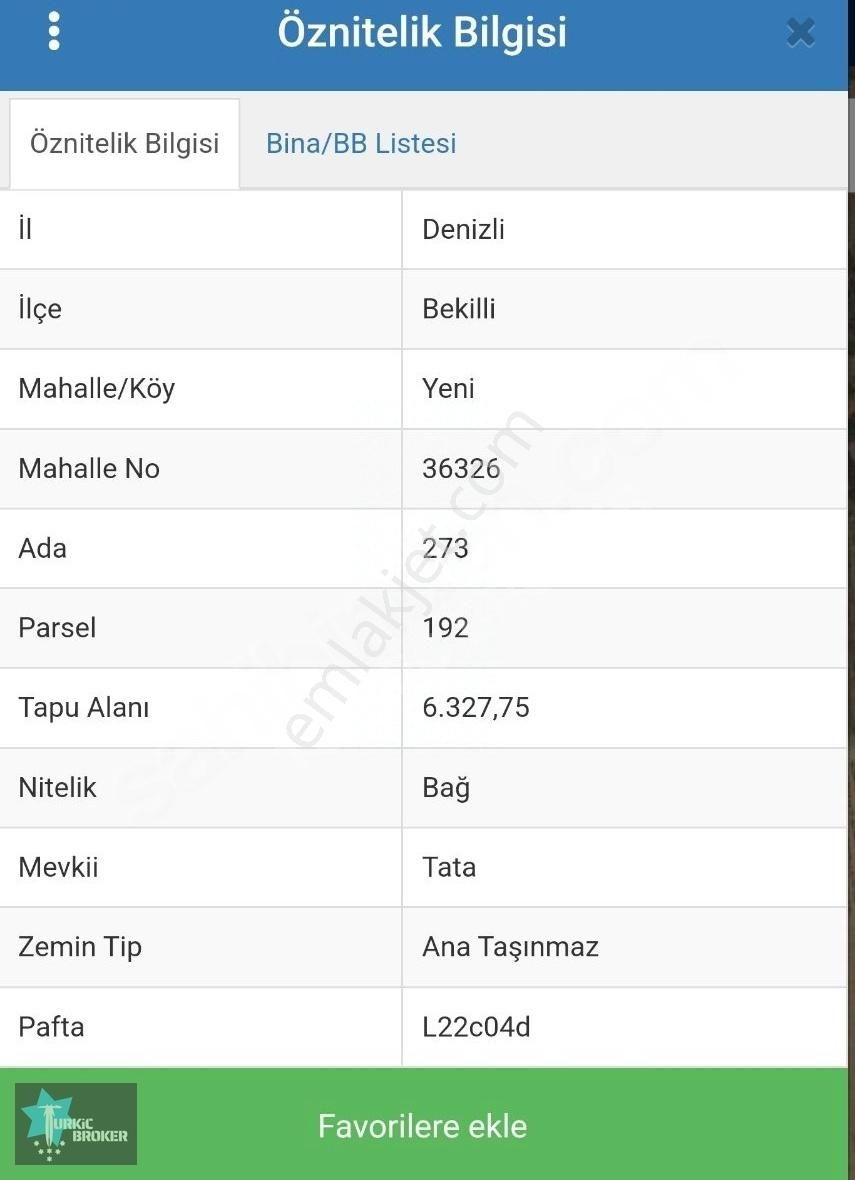 Bekilli Yahyalar Satılık Tarla Kadastro Yolu Açık Bekilliye 2 Km Mesafede Satılık Üzüm Bahçesi