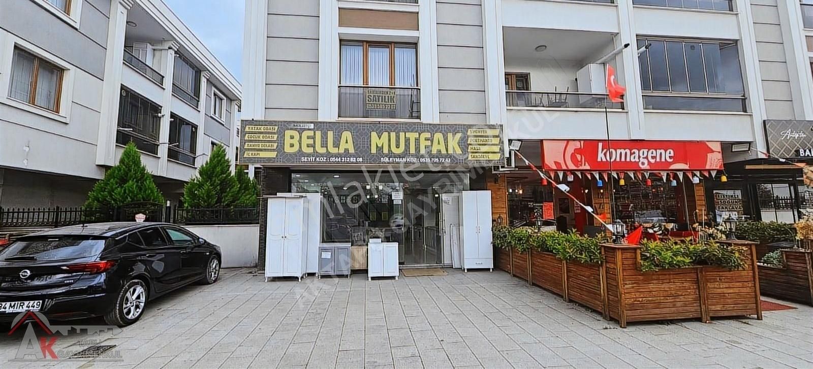 Düzce Merkez Aziziye Satılık Dükkan & Mağaza Aktapudan Aziziye Emliyet Hastane Kavşağı 250m2 Satılık Dükkan