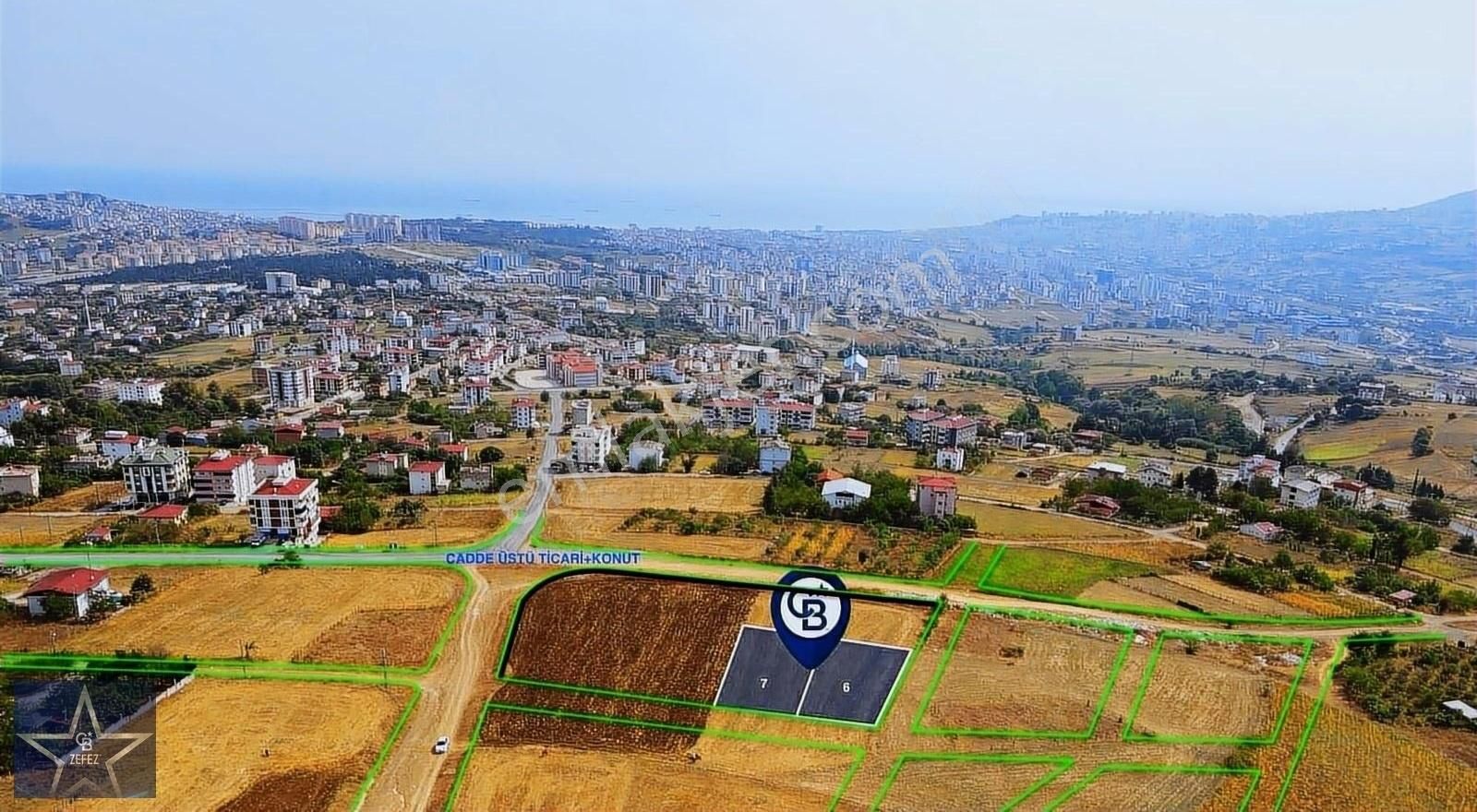 İlkadım Kavacık Satılık Konut İmarlı İlkadım Kavacık'ta 538 M2 Satılık 6 Kata İmarlı Arsa