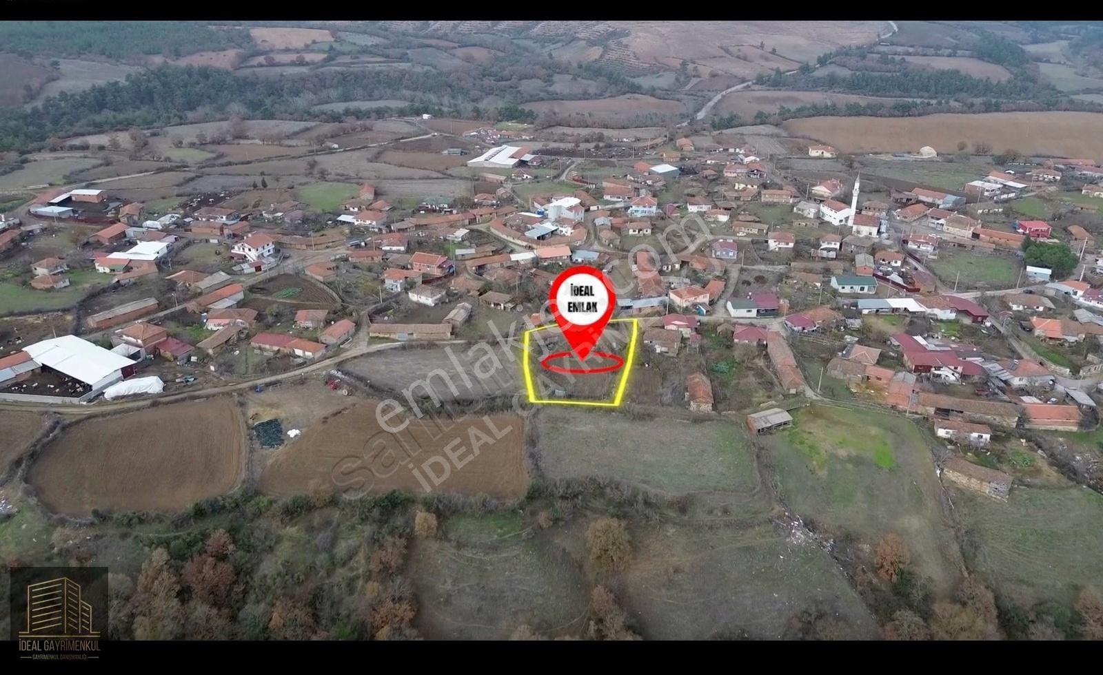 Çan Dondurma Köyü Satılık Konut İmarlı Çanakkale Çan Dondurma Köy Merkezinde Evi Olan 1127 M2 Arsa