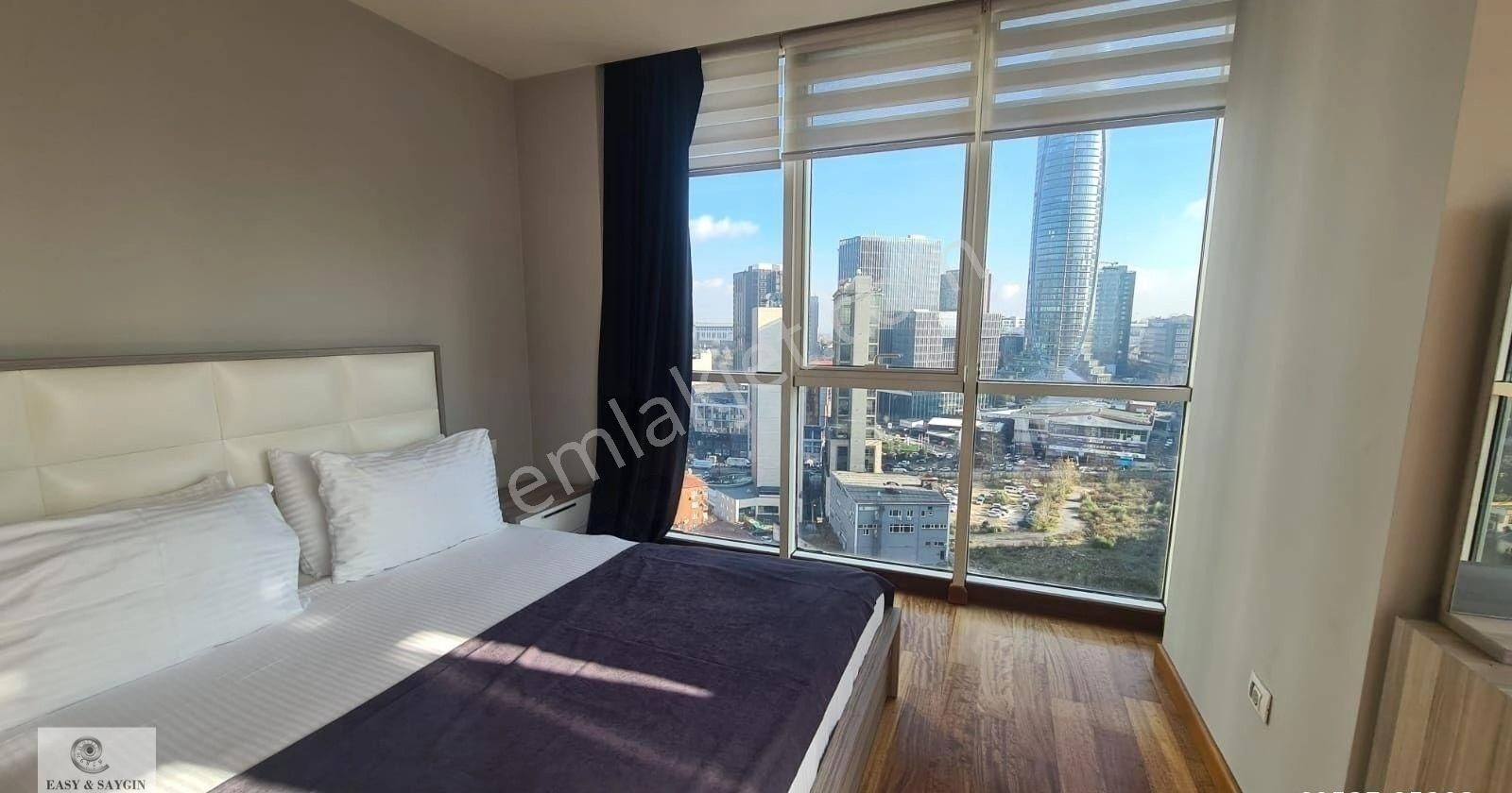 Sarıyer Maslak Kiralık Daire Mashattan Resıdence 3+1 Full Oturuma Hazır Mobilyalı Daire Boş