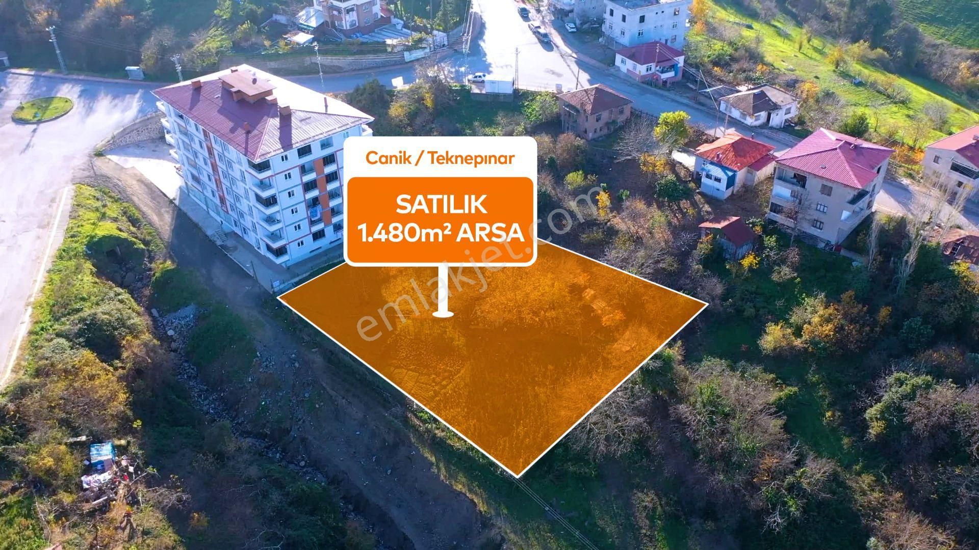 Canik Teknepınar Satılık Konut İmarlı Canik Teknepınar Da Satılık Kata İmarlı 1480 M2 Arsa