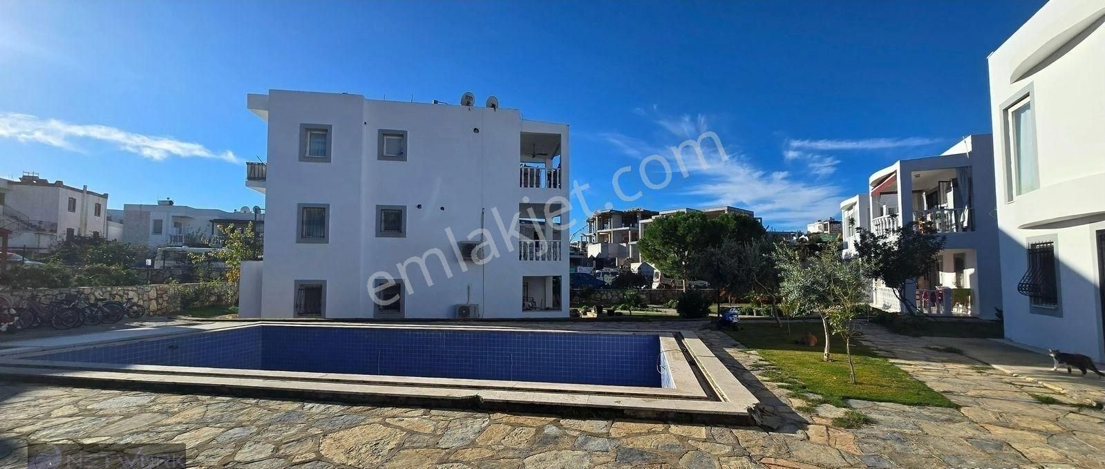 Bodrum Çırkan Satılık Daire Bodrum Alt Konacık 2+1 Satılık Site İçinde Bahçe Katı Daire