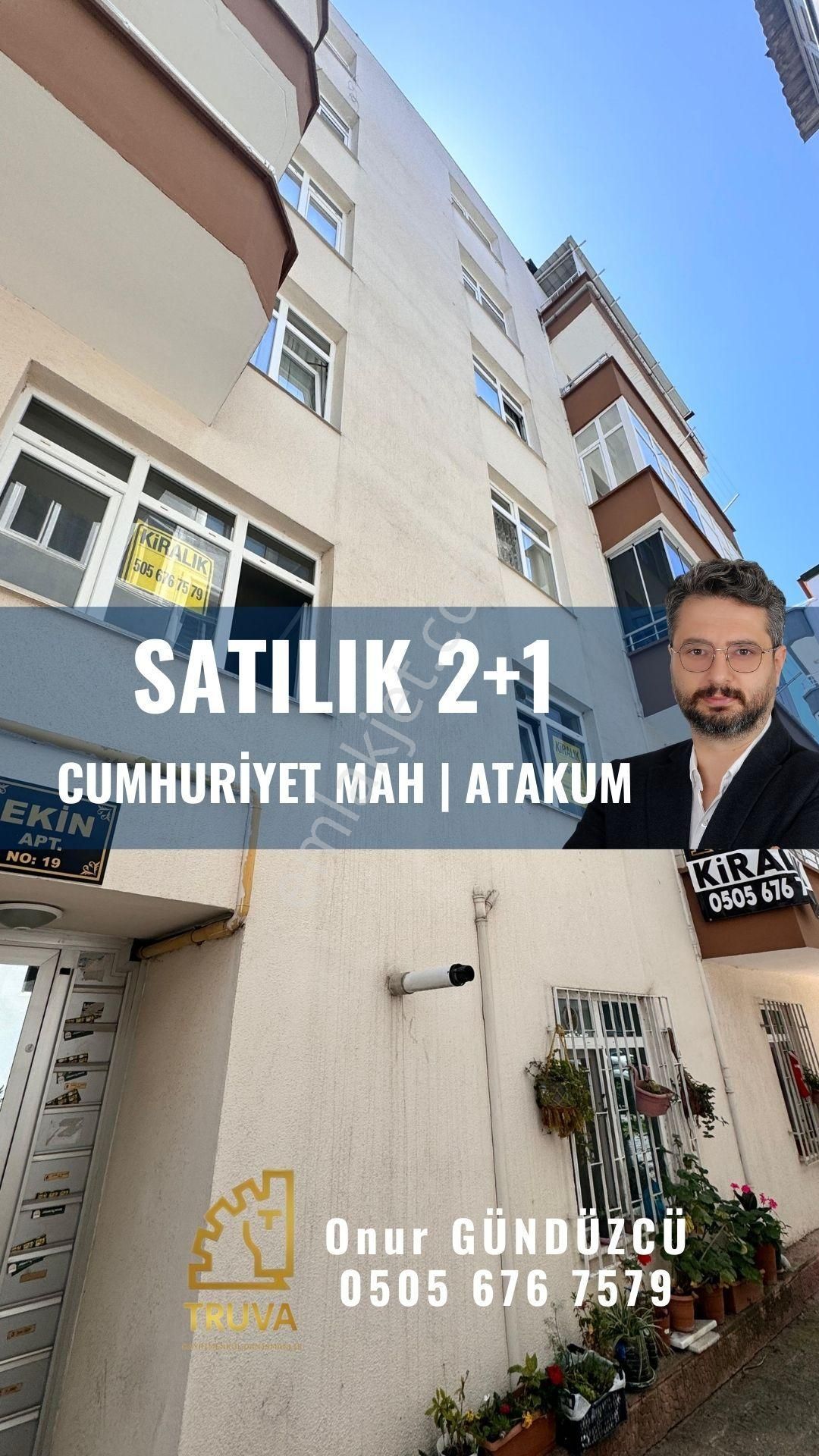 Atakum Mimarsinan Satılık Daire Truva'dan Ziraat Bankası Yanı,mutfak Ayrı, Ara Kat Satılık 2+1