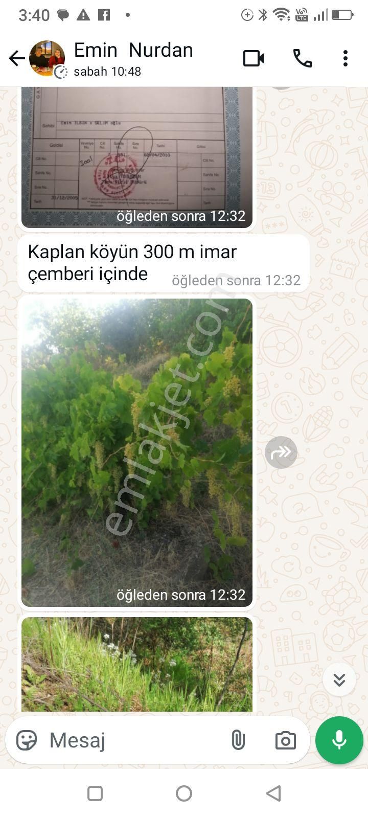 Tire Kaplan Mah Satılık Arazi - Görsel 9