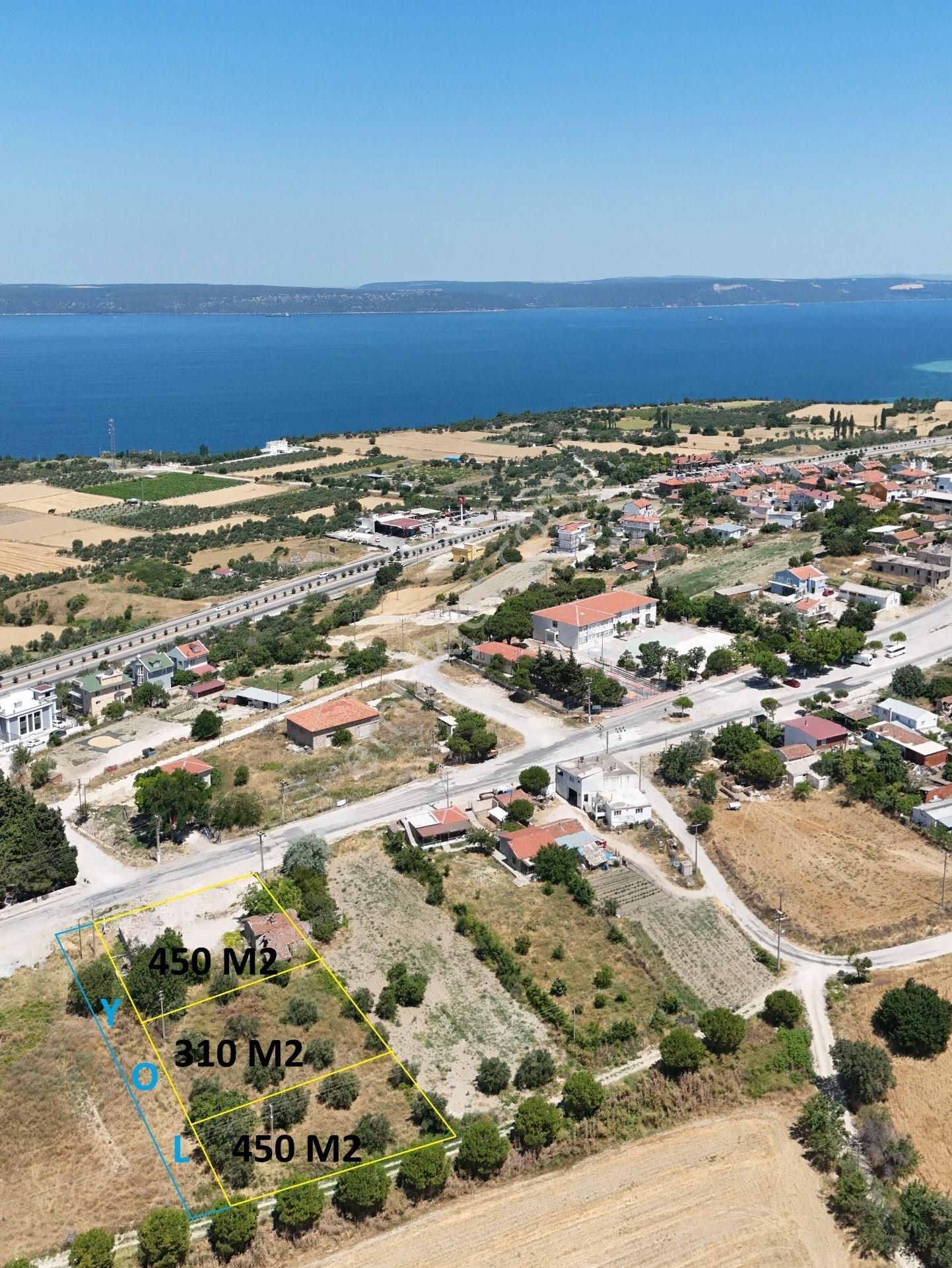 Çanakkale Merkez Erenköy Köyü (Merkez) Satılık Konut İmarlı Çanakkale Merkez İntepe 310 M2 Yüzde 40 İmarlı Arsa