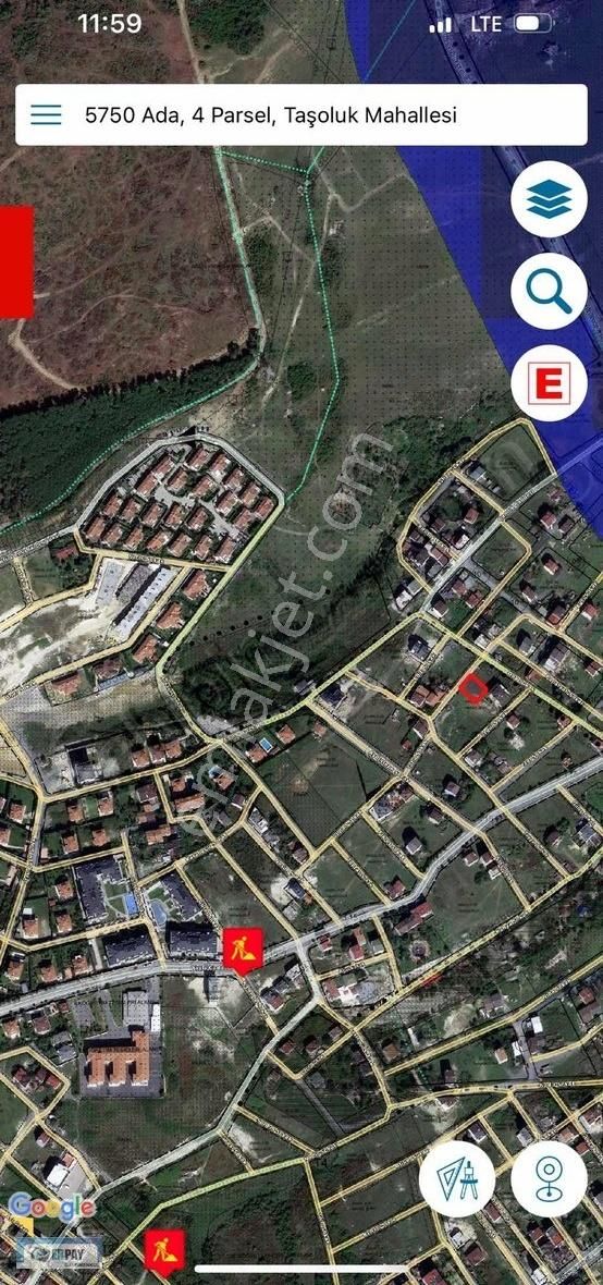 Arnavutköy Mareşal Fevzi Çakmak Satılık Konut İmarlı Taşoluk Villa Bölgesinde Satılık 196 Metre Arsa