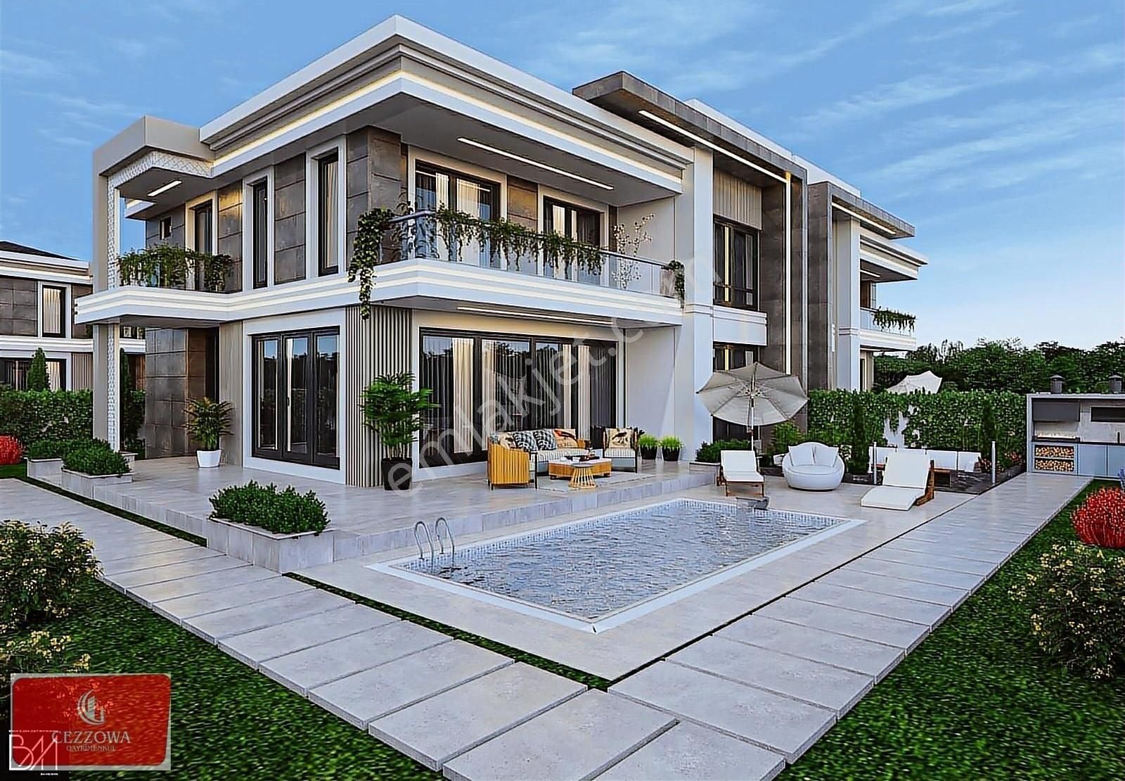 Sur Yiğitçavuş Satılık Villa Hayatkent Villalarında Satılık Ultra Lüx Villa