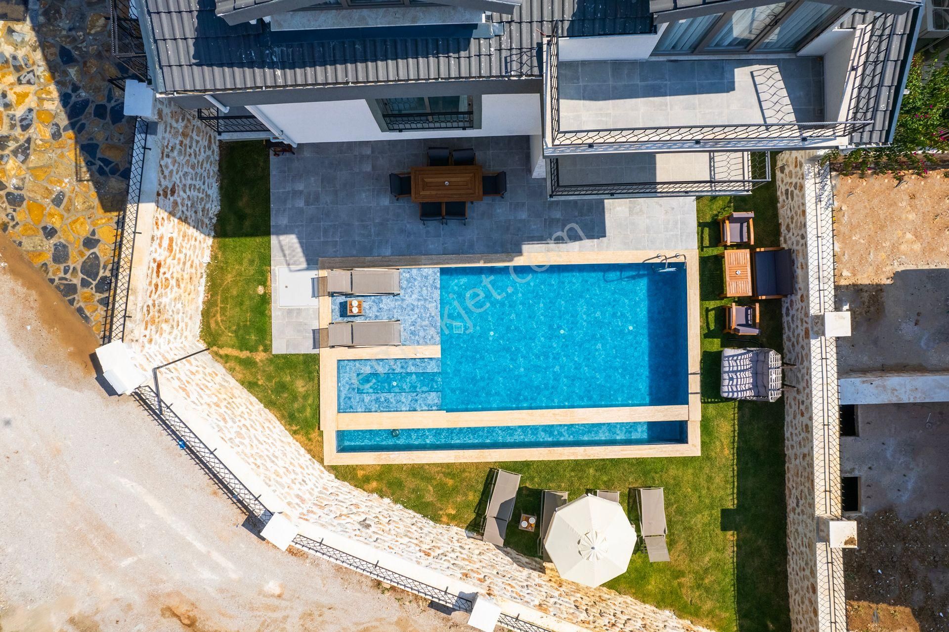 Fethiye Faralya Da Deniz Manzaralı Satılık 2 Adet Villa - Görsel 15