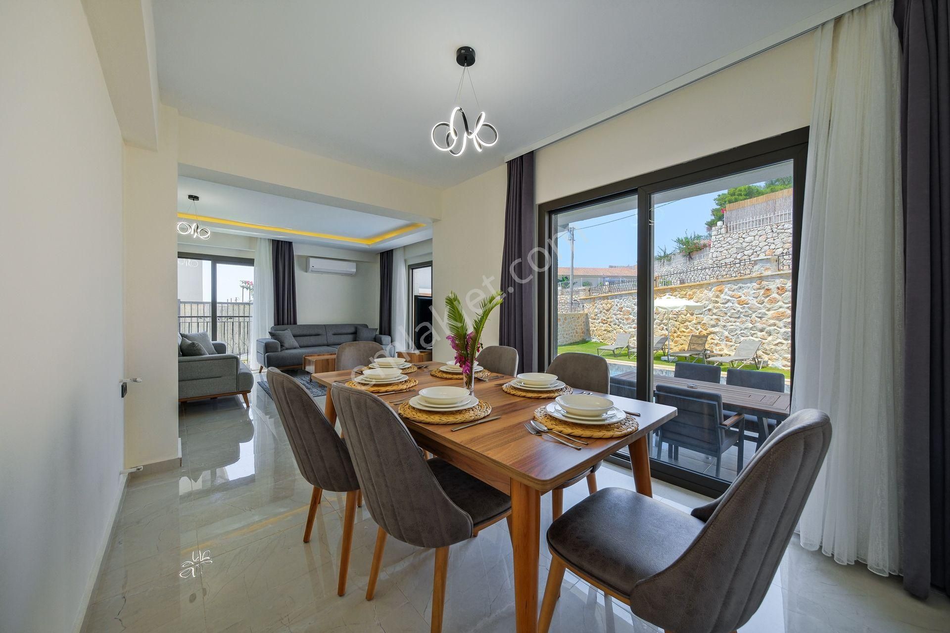 Fethiye Faralya Da Deniz Manzaralı Satılık 2 Adet Villa - Görsel 18