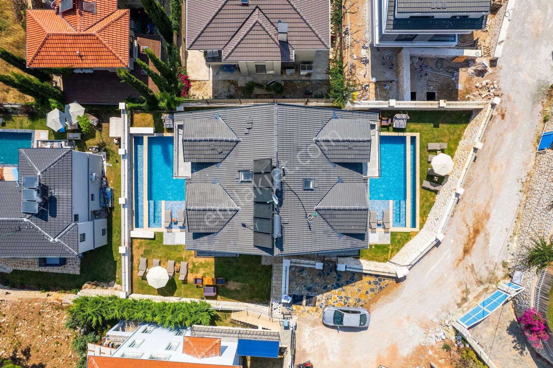 Fethiye Faralya Da Deniz Manzaralı Satılık 2 Adet Villa - Görsel 16