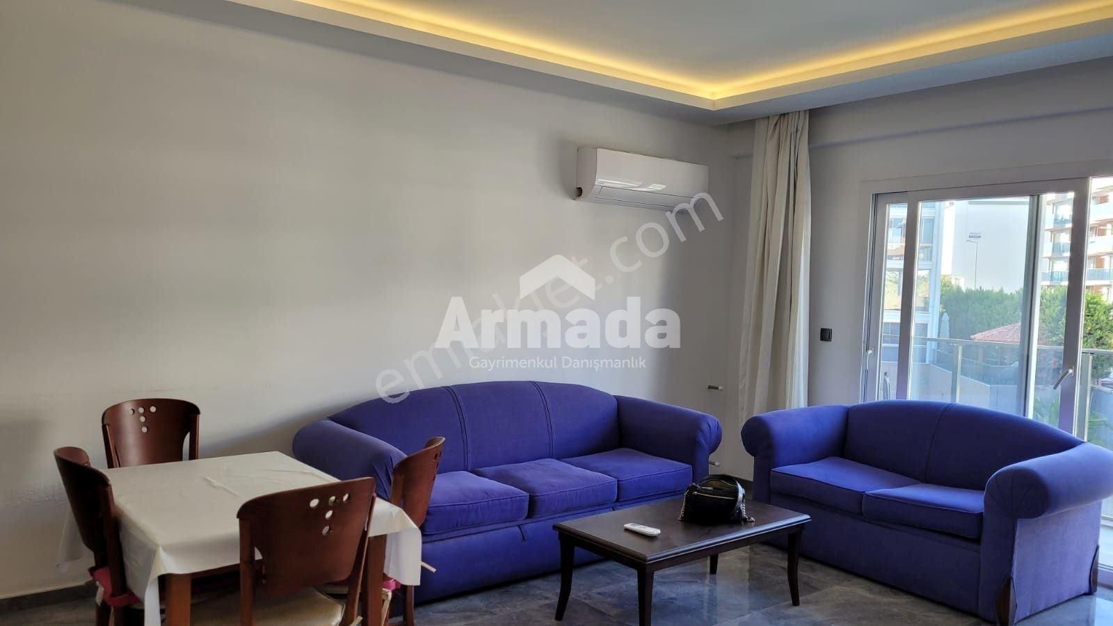 Kuşadası İkiçeşmelik Kiralık Daire Kuşadası'nda Havuzlu Sitede 1+1 Eşyalı Kiralık Daire