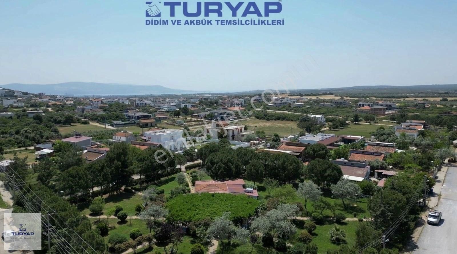 Aydın Didim Satılık Villa İmarlı Didim Yeşiltepe'de Deniz Gören Tam Müstakil Villa Arsası