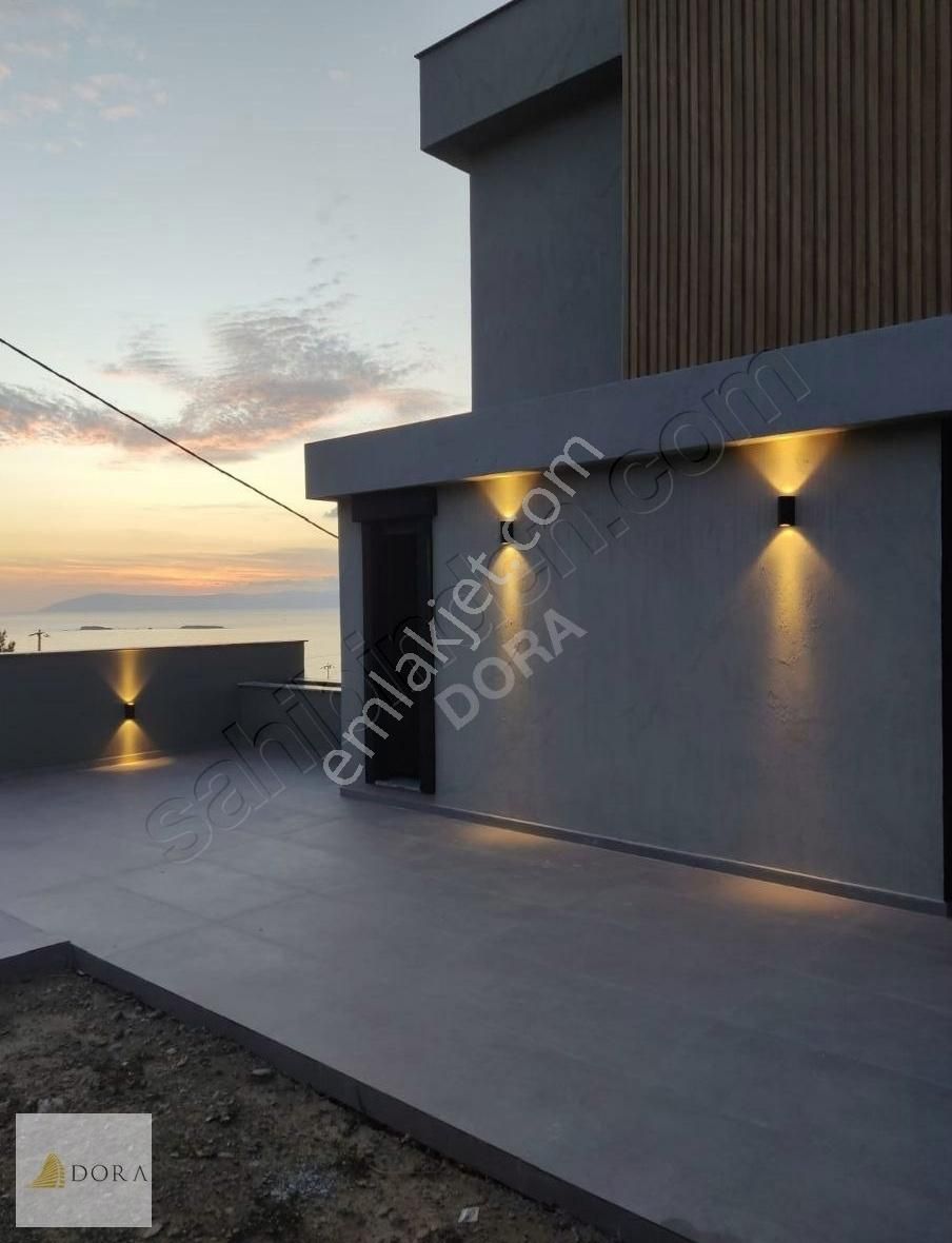 Seferihisar Tepecik Satılık Villa Akarcada Full Deniz Manzaralı 3+1 160 M2