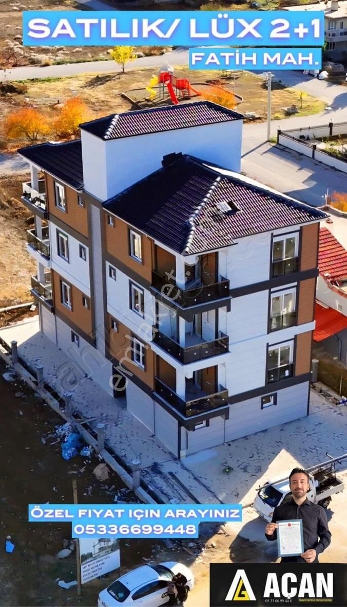 Bucak Fatih Satılık Daire Açan'dan Ultra Lüx 2+1 90m2 Daire . Fatih Mah.