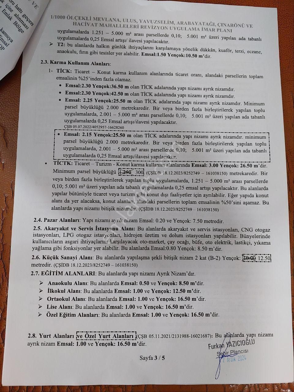 Bursa Yıdırım Yavuzselim Mah,de Komisyonsuz Satılık Sanayi İmarlı 217m2 Arsa - Görsel 14