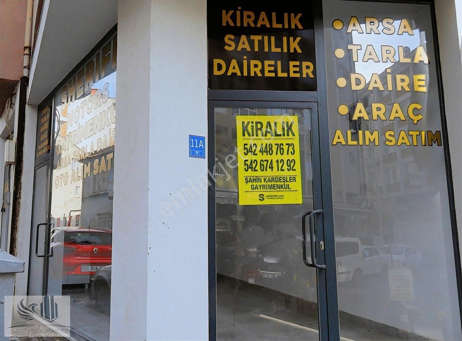 Çorlu Cemaliye Kiralık Dükkan & Mağaza Belediye Meydanına Yürüme Mesafesi 2 Dakika