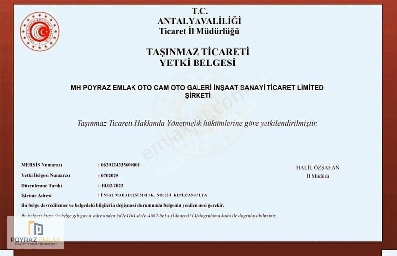 Kepez Kepez Kiralık Daire Poyraz'dan Suryapı Antalyada Kiralık 2+1 94m² 3.kat Daire