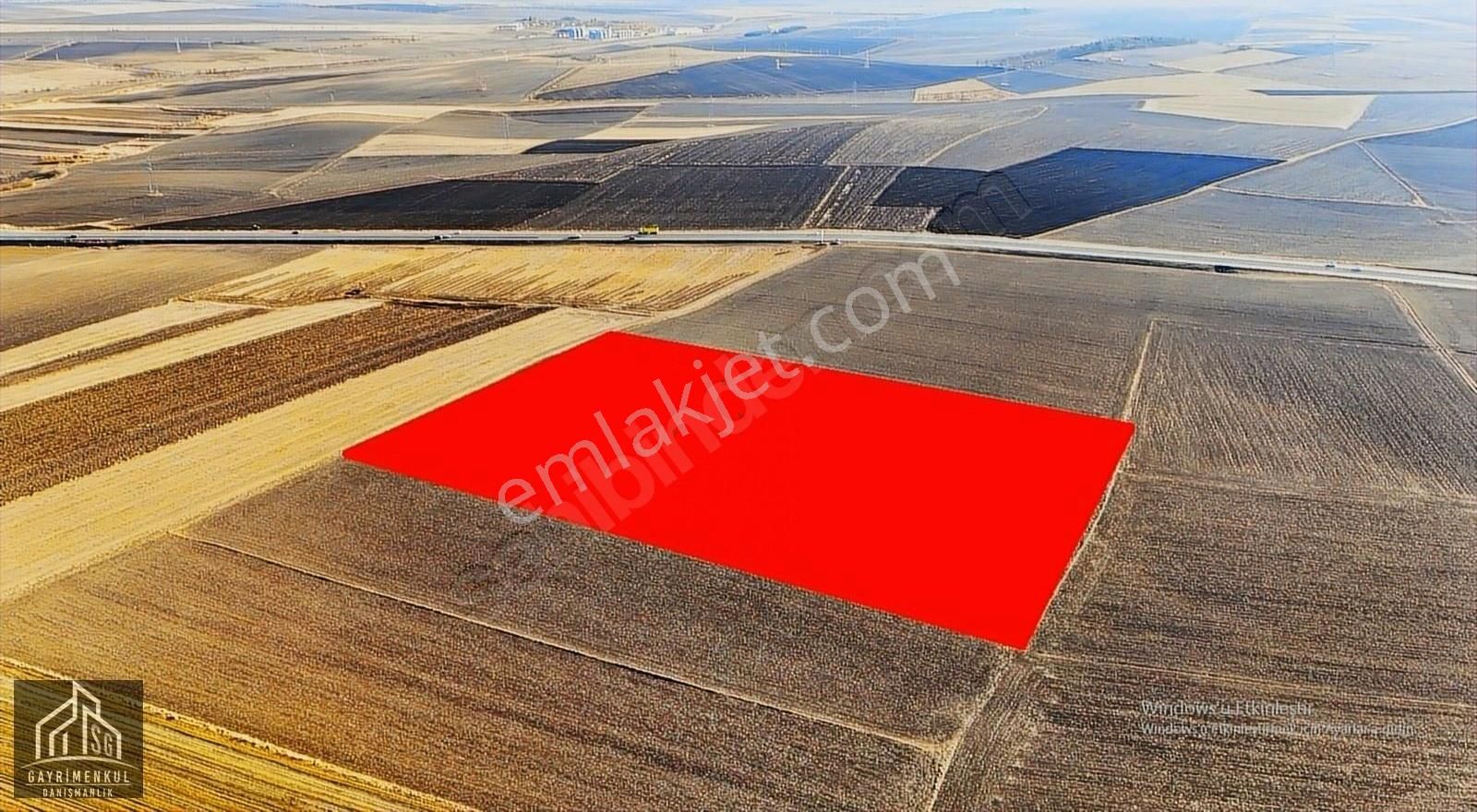 Lüleburgaz Sarıcaali Köyü Satılık Tarla Sg Gayrimenkulden Sarıcaalide 51.000m² Yolu Mevcut Satılık Arazi