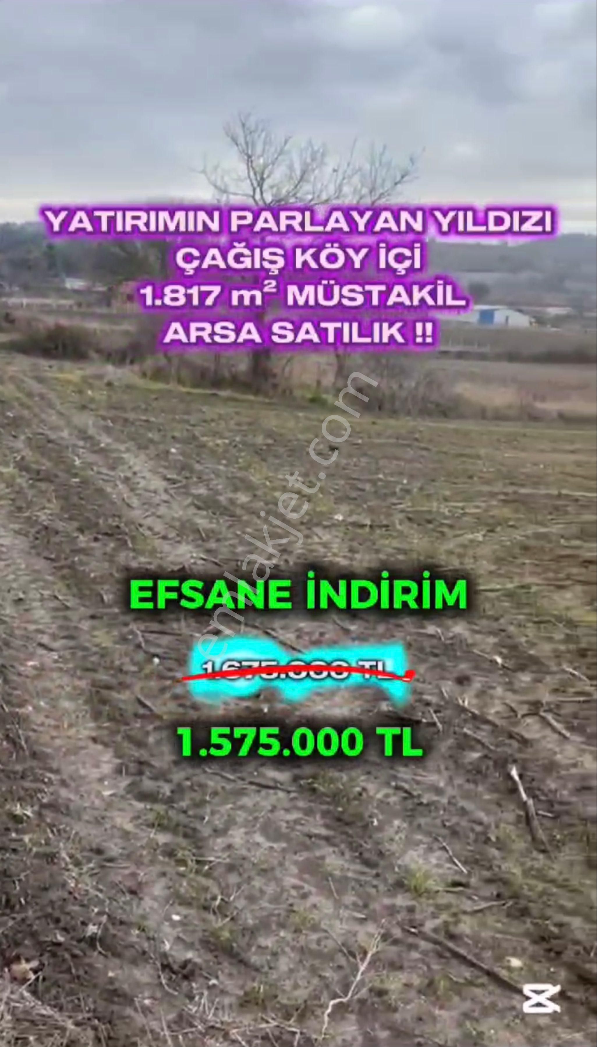 Bigadiç Çağış Satılık Tarla Balıkesir Bigadiç Çağış Mah.1.817 M2 Köy İçi Arsa Vasfında Arazimiz Satılıktır!!