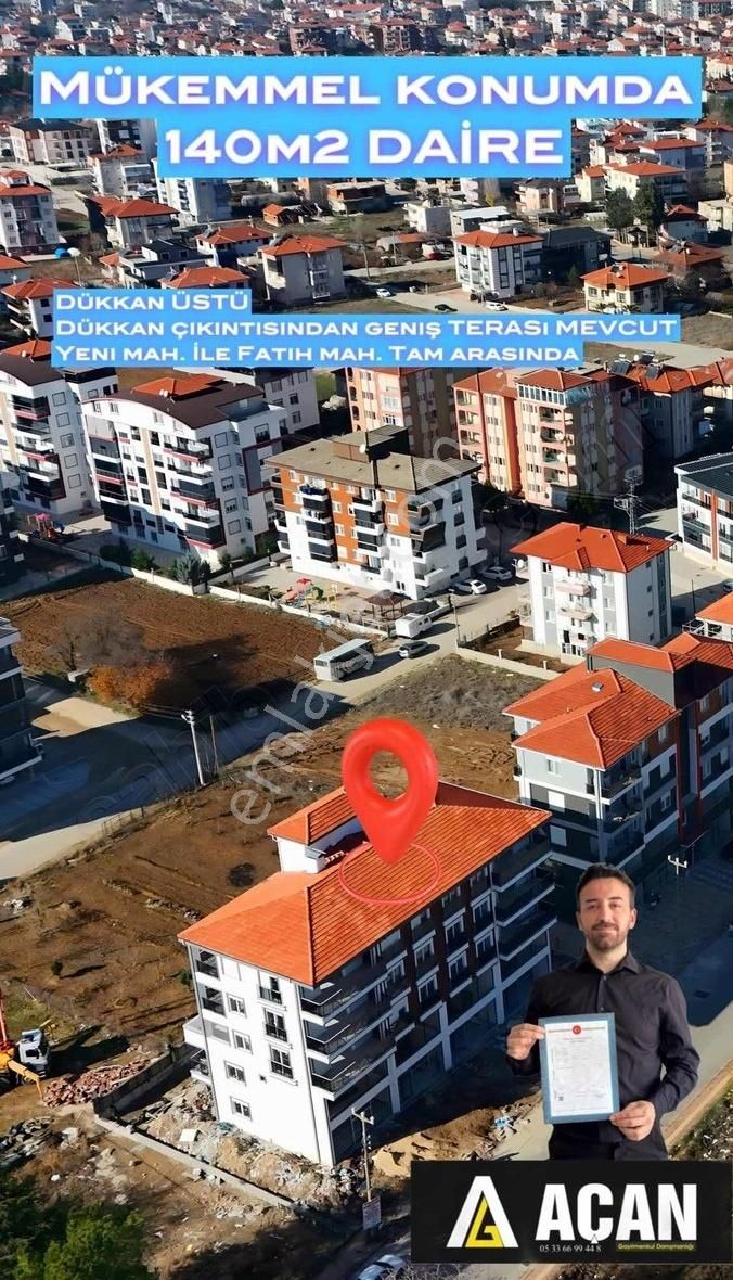 Bucak Yeni Satılık Daire Açan'dan 140 M2 3+1 Mukemmel Konumda