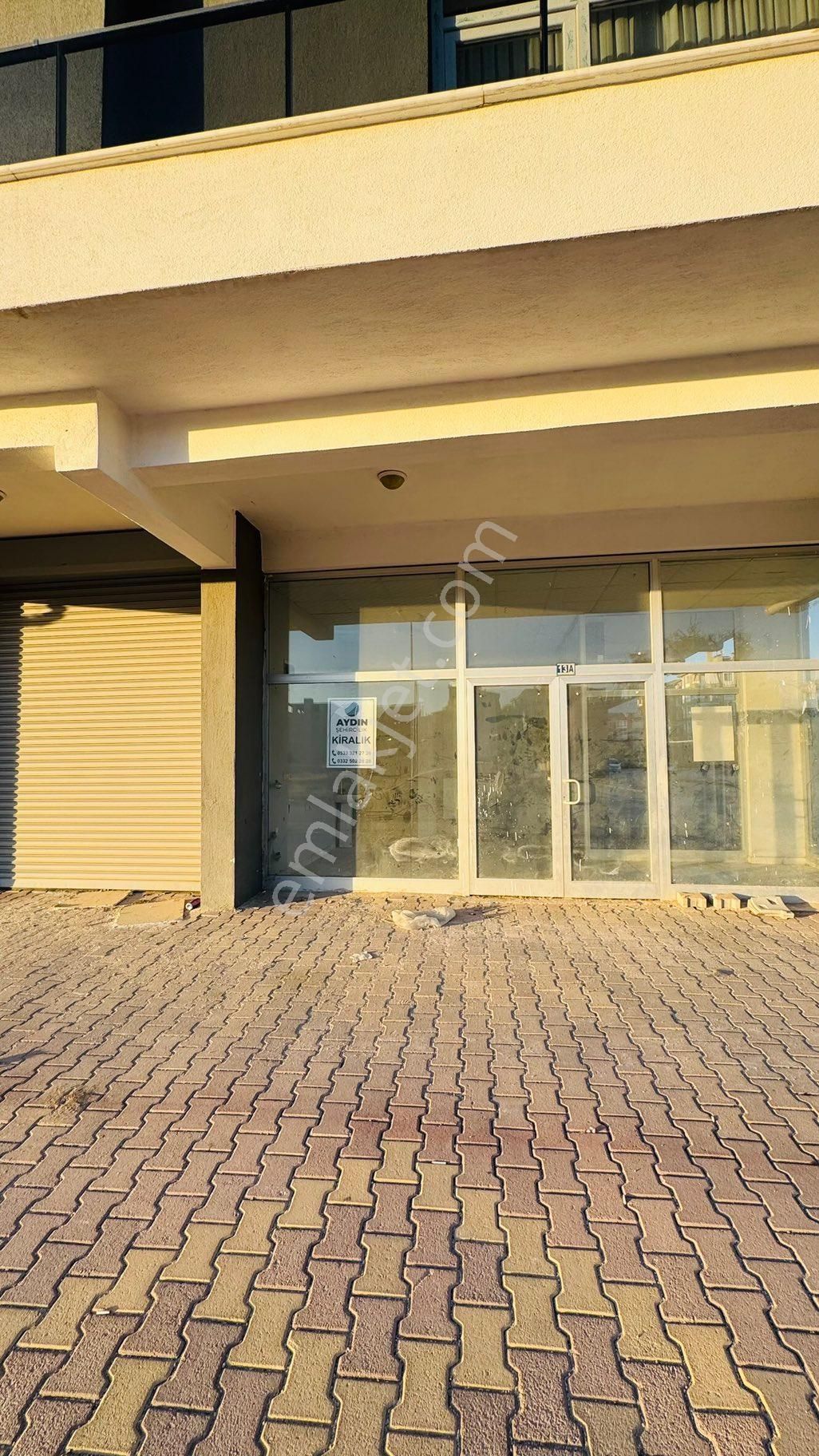 Karatay Akabe Kiralık Dükkan & Mağaza Aydın Şehircilikten Adliyeye 800 Metre 25m2 Kiralık Dükkan