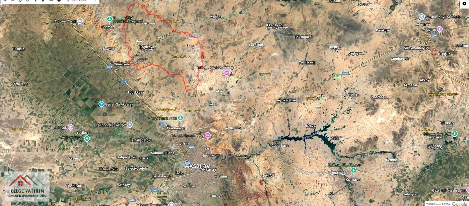 Aksaray Merkez Bağlıkaya Bld. (Kurtuluş) Satılık Konut İmarlı Aksaray-merkez-bağlıkaya Beldesinde Satılık İmarlı Arsa