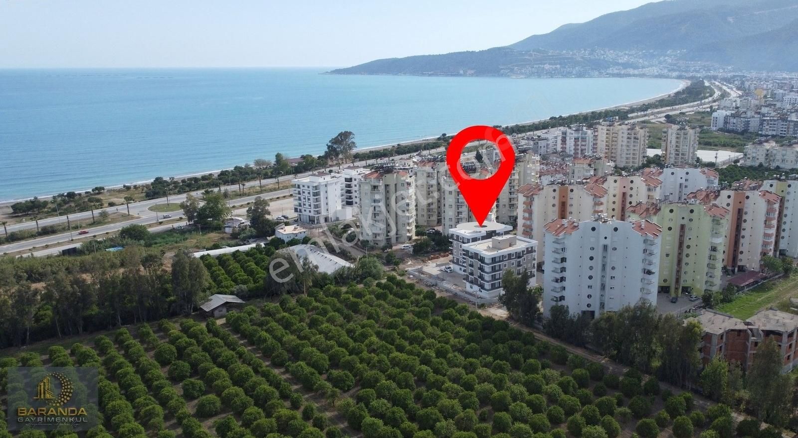 Finike Kum Kiralık Daire Finike Kum Mahallesi Denize 100 M Kiralık 2+1 Ayrı Mutfak Daire