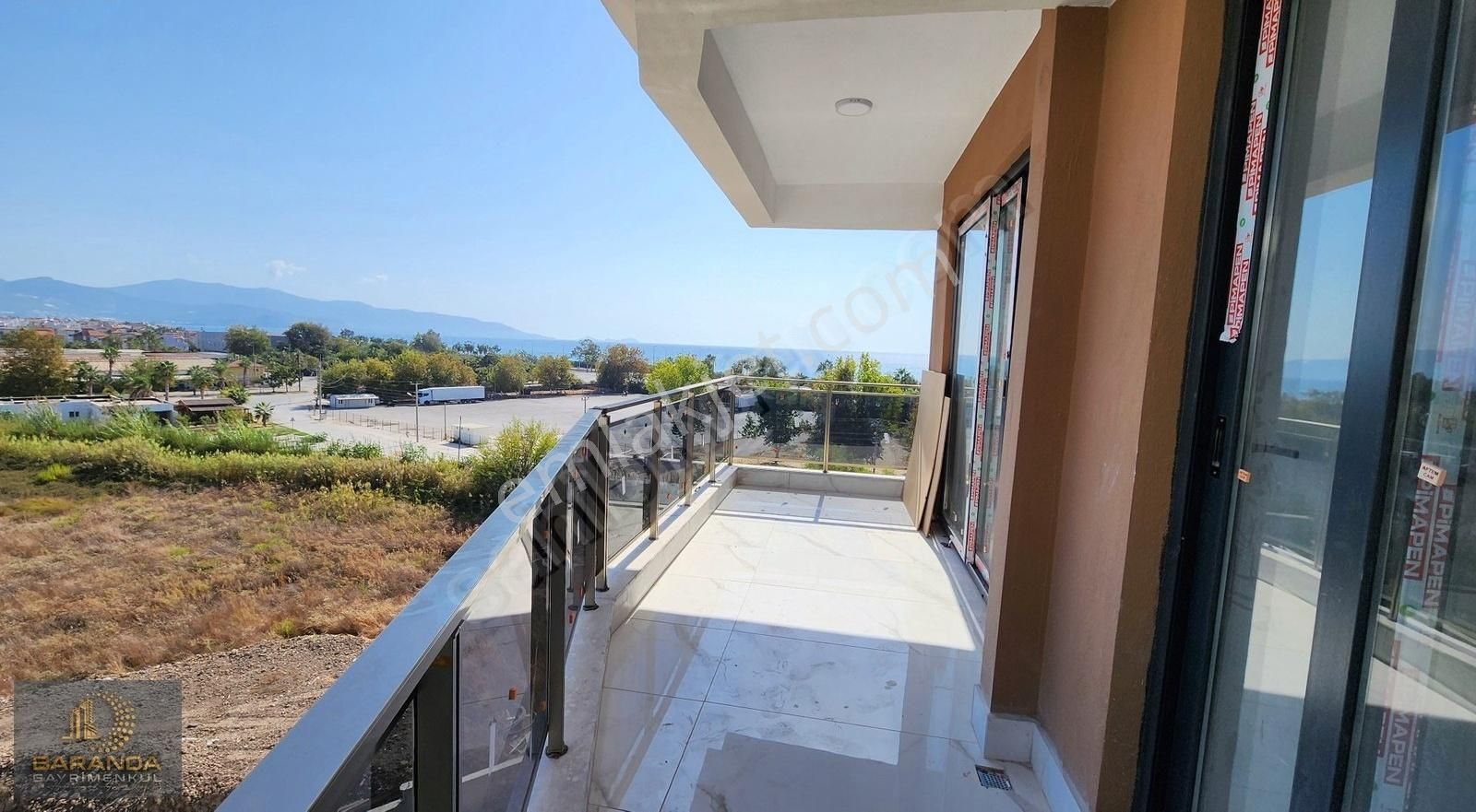 Finike Sahilde Deniz Manzaralı Satılık Lüks 2+1 Daire - Görsel 12