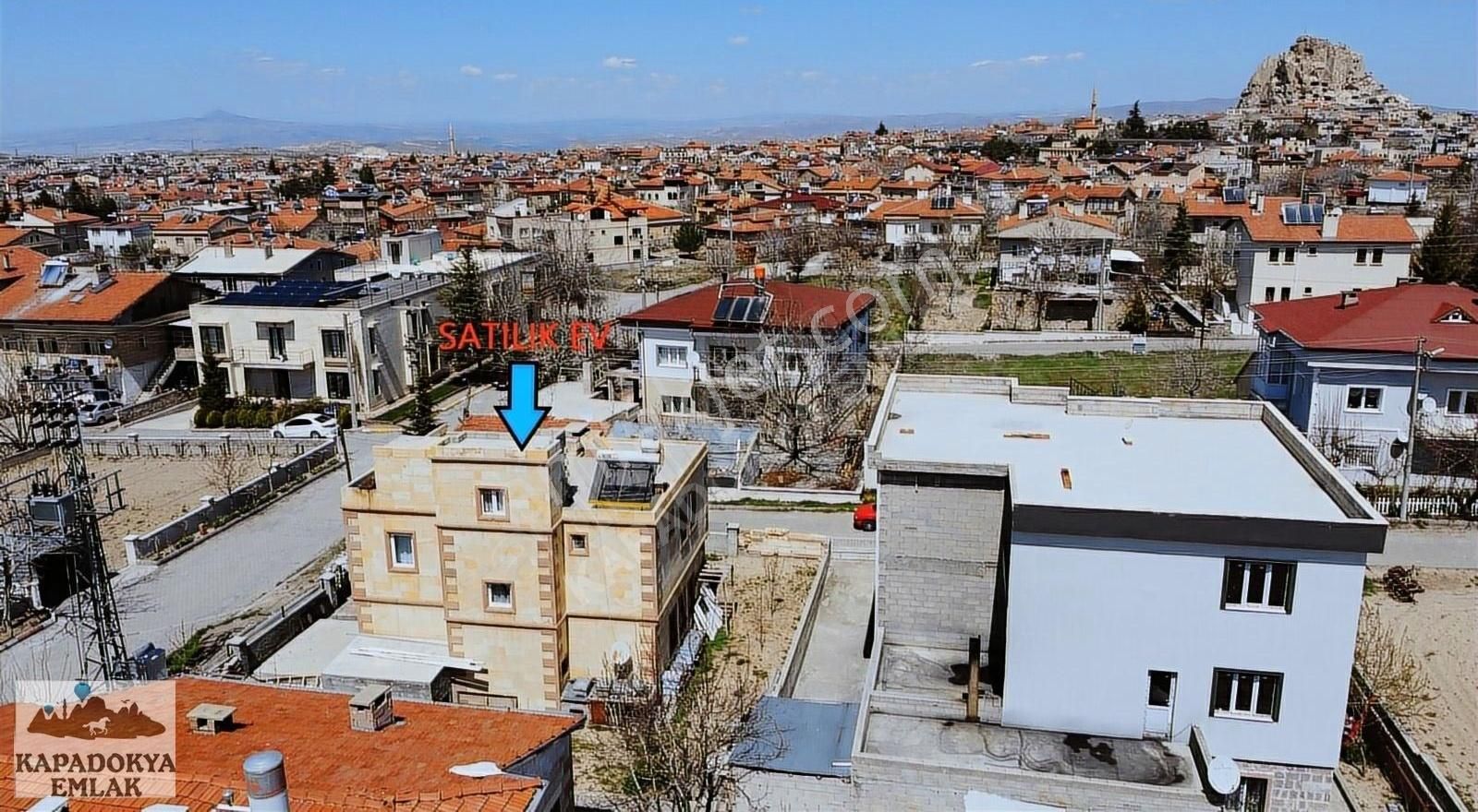 Nevşehir Merkez Uçhisar Bld. (Aşağı) Satılık Villa Kapadokya Emlak'dan Uçhisar'da Satılık Dubleks Daire