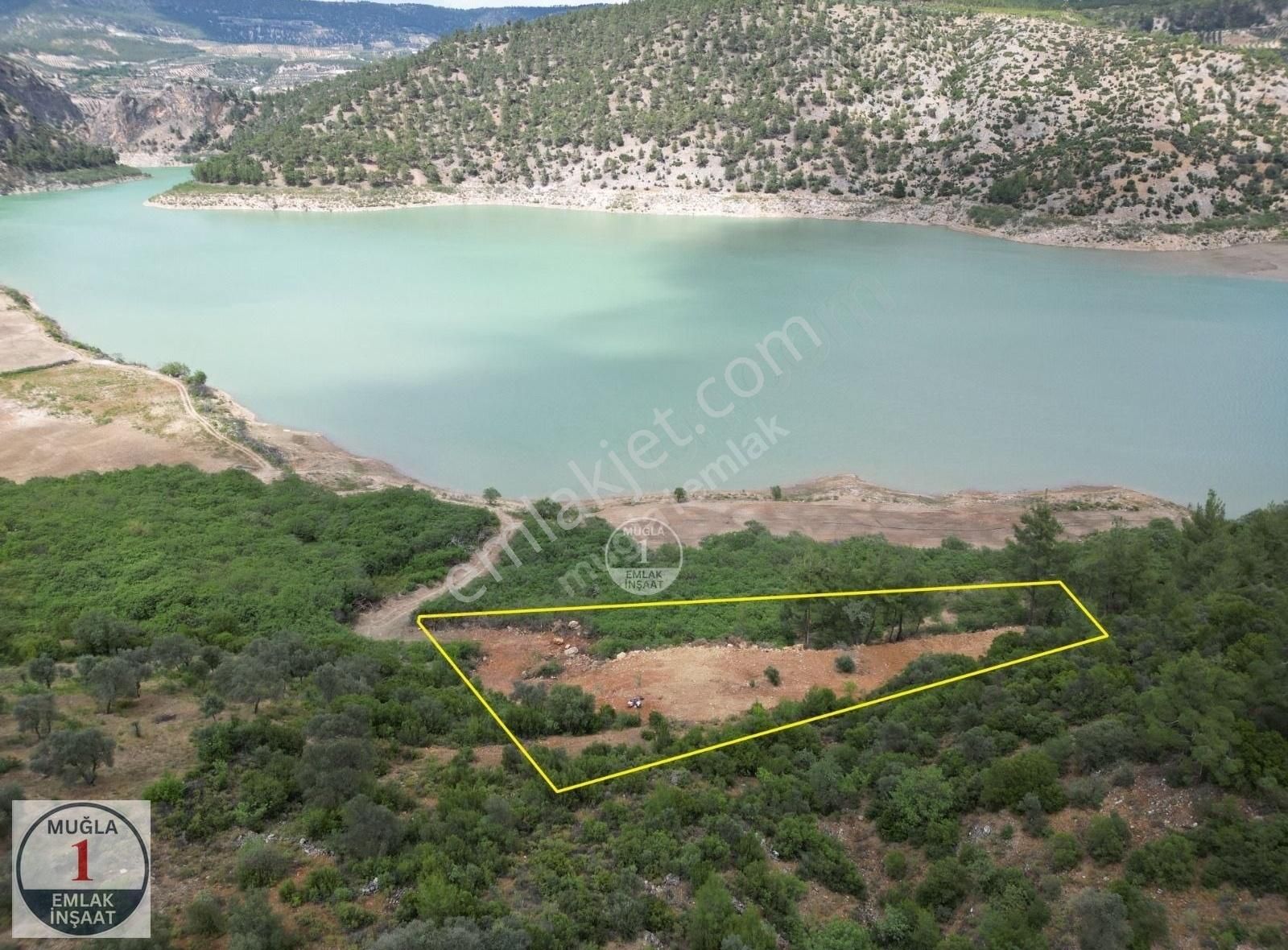 Menteşe Çamoluk Satılık Tarla Arapapıştı Kanyonuna Sıfır 2500m2 Arazi