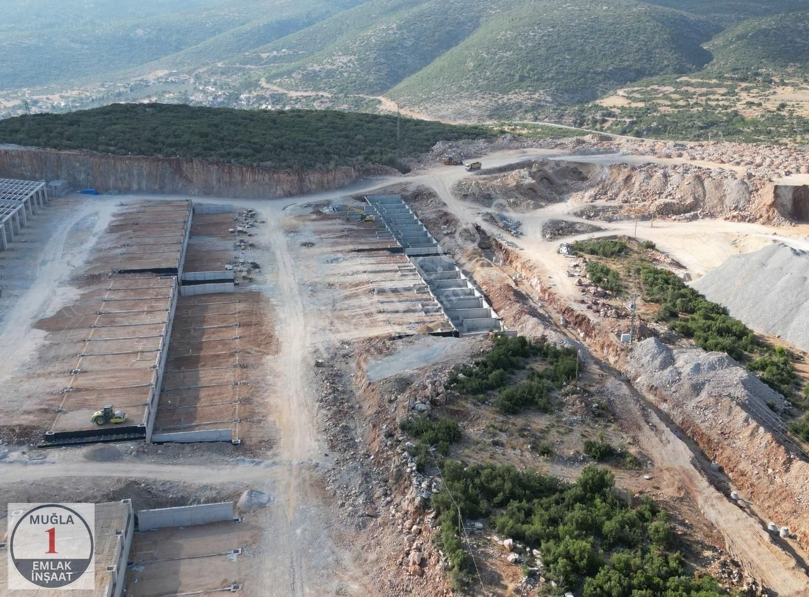 Menteşe Akkaya Satılık Sanayi İmarlı Muğla Akkaya Mah. Yeni Sanayi Bölgesinden Satılık Arsa