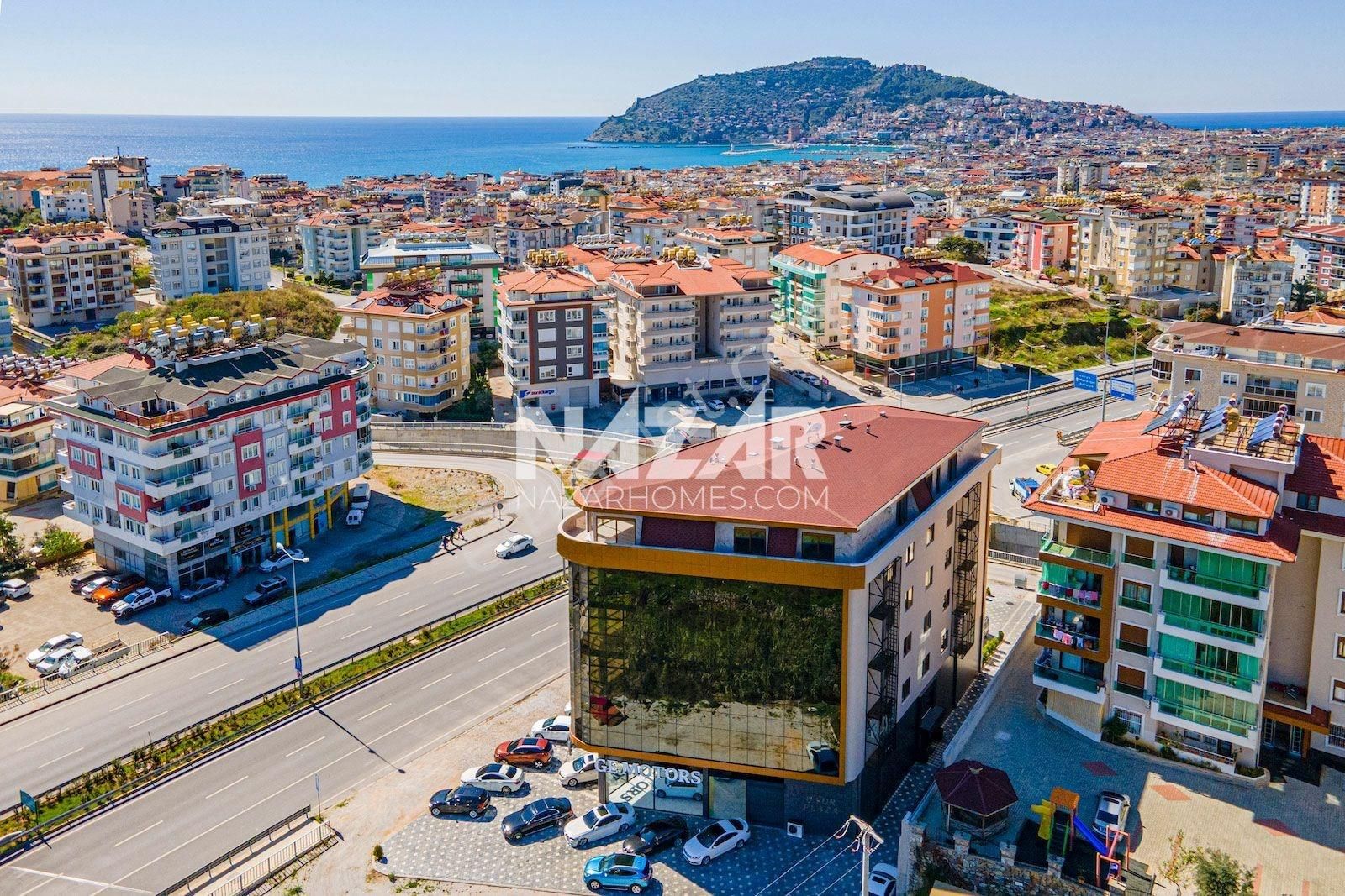 Alanya Fığla Satılık İşhanı Fığla Mahallesi’nde Satılık 3+1 Ofis / İşyeri – Onur Plaza