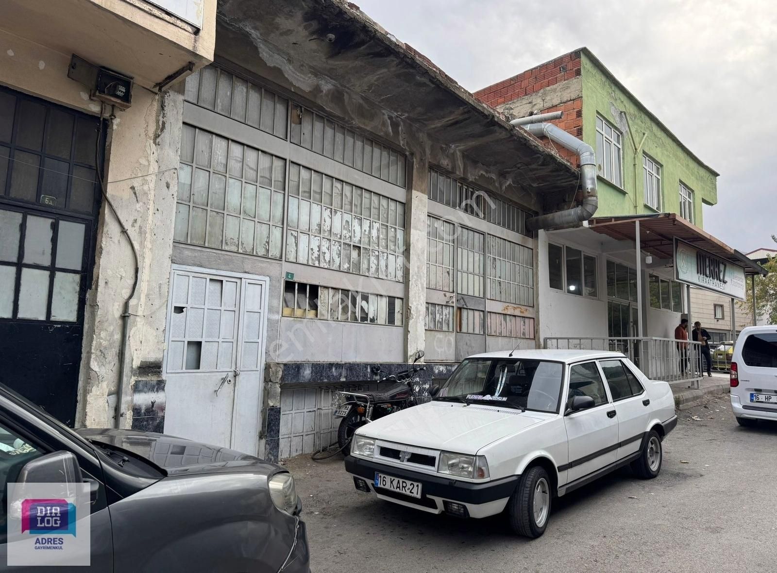 Yıldırım Duaçınarı Satılık Depo Dialog Adres'ten Bursa Yıldırım'da Satılık Kargir Bina