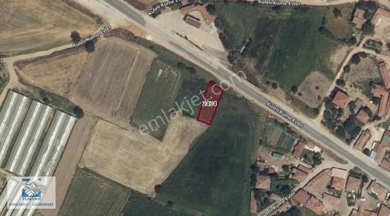 Babaeski Kuleli Köyü Satılık Ticari İmarlı Turyap'tan B.eski Kuleli De Eski Edirne Asfalt Üzeri 523 M2 Arsa