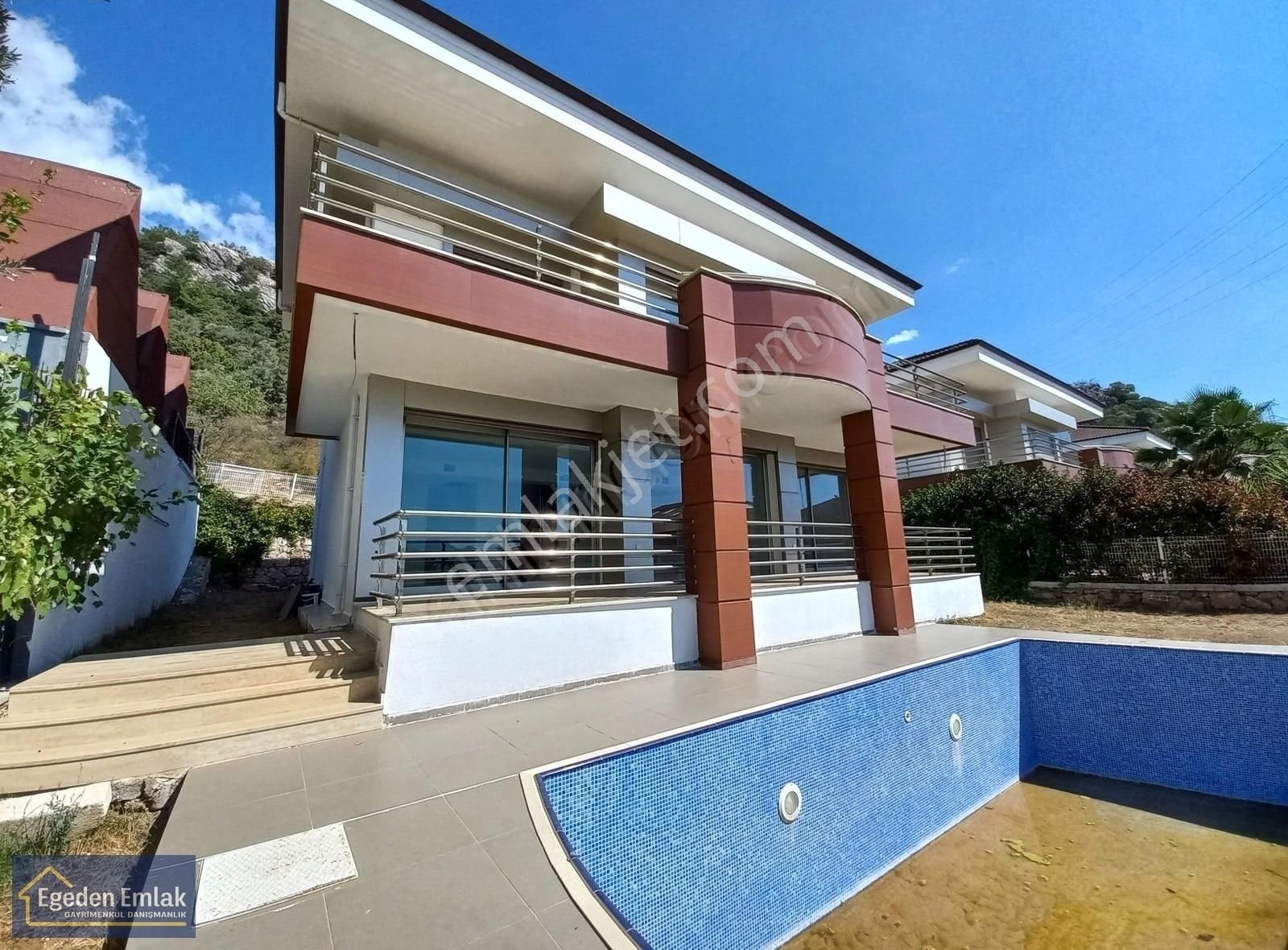 Marmaris Çamdibi Satılık Villa Egeden Emlak Marmaris Satılık Sıfır Müstakil Villa